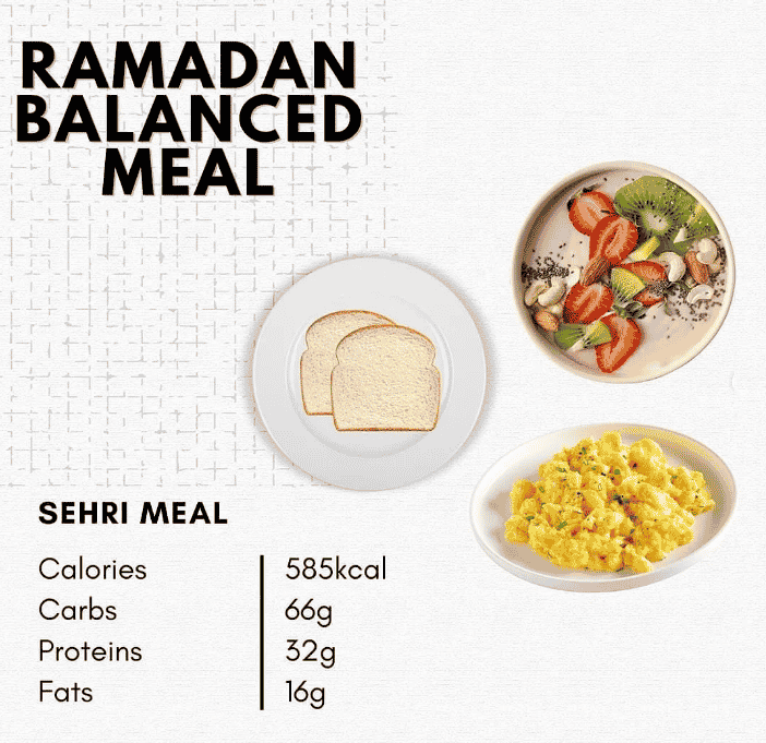 Ramadan Balanced Meal Sehri